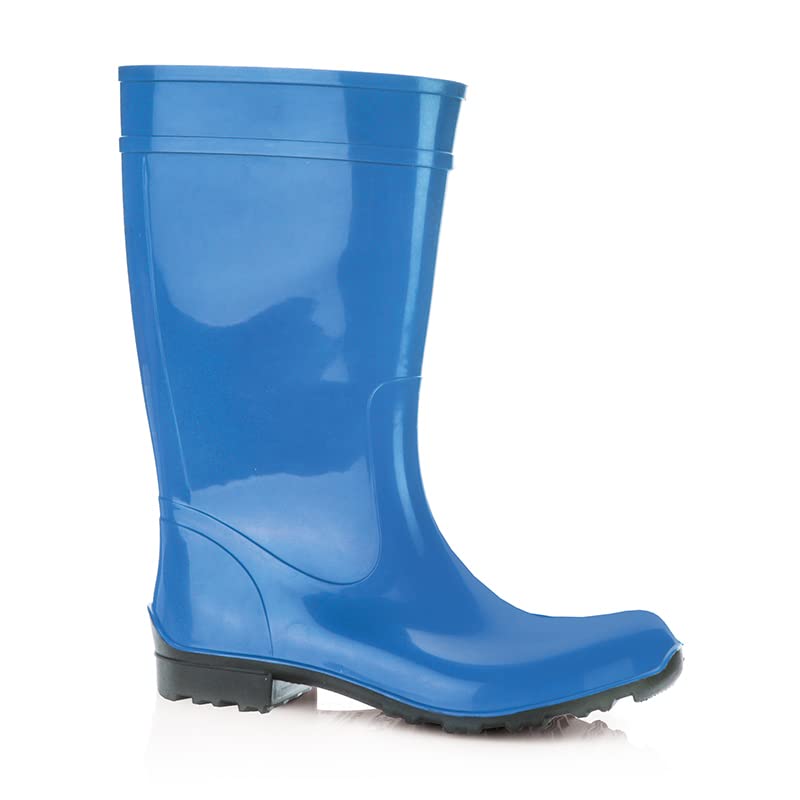 Gummistiefel Mädchen Langschaft - Wasserdichte Westernstiefel Mit Blockabsatz