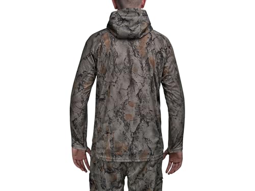 Natural Gear Men's Tech Lightweight Quarter Zip Hoodie Natural Gear Camo 3XL3