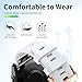 20mm Watch Band for Garmin Fenix 7S/6S/5S Plus/Fenix 8 43mm & Epix Pro 2 (42mm) - QuickFit Rose Gold Clasp Women's Soft Silicone Strap