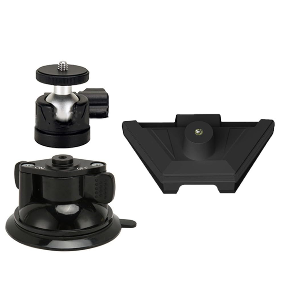 Soporte de montaje giratorio con ventosa para Mini, para soporte de aleación de aluminio ajustable de 360 grados para RV, barco, vehículo, vidrio