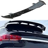 🚗【Verbesserte Stabilität】Der Spoiler die Stabilität des Autos zu verbessern und den Bodenkontakt für Traktion und Grip zu maximieren, verringert den Luftwiderstand und senkt den Kraftstoffverbrauch. Der Fahrer fühlt sich bei hohen Geschwindigkeiten wohler, Verbessern Sie den Sicherheitsfaktor beim Fahren. Die Lippe des Heckspoilers kann nicht nur die Ästhetik Ihres geliebten Autos verbessern und es auf der Straße hervorheben.