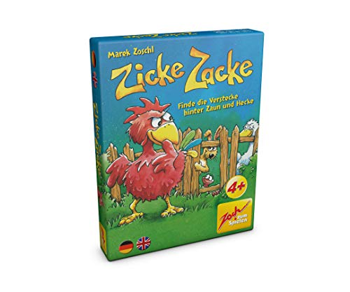 Noris Spiele- Zicke Zacke Gioco di Carte, Multicolore, 601105102