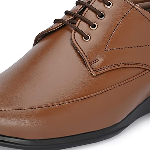 Image of Centrino Men's Formal Shoe |Elegant Lace Up Derby for Business & Casual Wear | Premium Craftsmanship for a Stylish & Sophisticated Look | Cushioned Insole for All-Day Comfort & Support (8657)