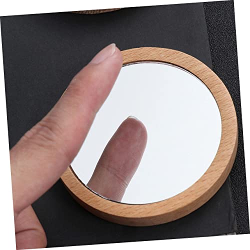 FRCOLOR 8 espejos redondos portátiles para maquillaje miniatura 2