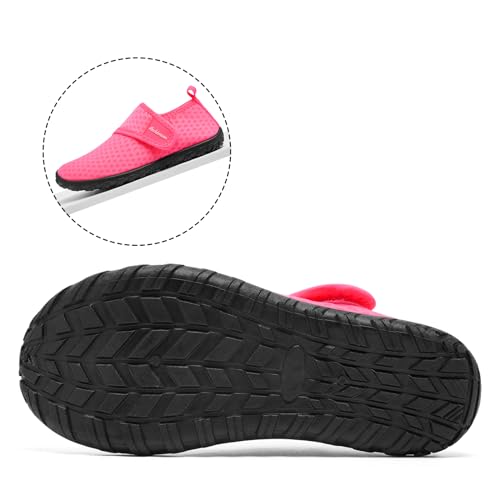Toddler Kid Water Shoes Girl's Boy's Beach Quick Dry Swim Shoes Lightweight Barefoot Non-Slip Aqua Shoes(Little Kid/Big Kid)4