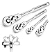 WORKPRO 4-Piece Flex Head Ratchet Set, 1/4