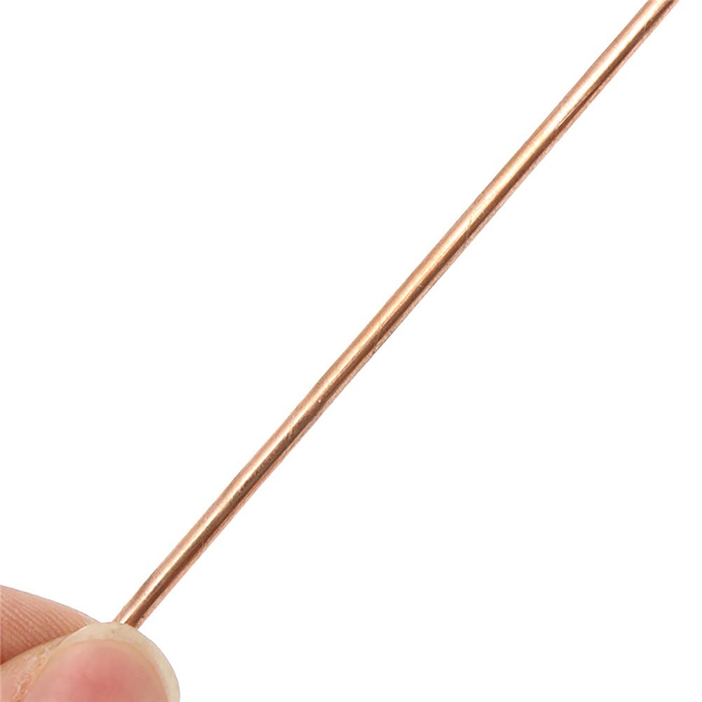 Asta In Rame T2 Puro 12x200 Mm - Per Saldatura, Fresatura E Lavorazioni Meccaniche