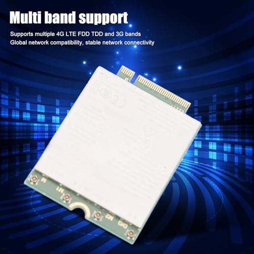 Módulo 4G LTE Tarjeta de Red, L860 GL 16 DW5823E ESIM NGFF M.2 con velocidad de internet de 1Gbps para Latitude 3440 3540 7440, Tarjeta de Red 4G LTE para Precision 3480 3581, Banda múltiple miniatura 2