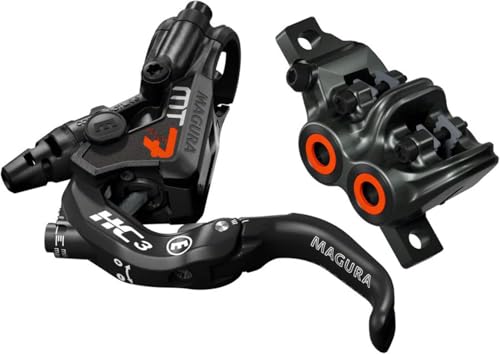 Magura USA MT7 HC3 Disc Brake Black/Orange, Left or Right by Magura - Used condition - US$175.28