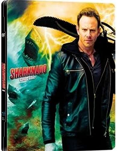 Sharknado (2013) ( 2-Headed Shark Attack ) (Steelbook Edition) (Blu-Ray & DVD Combo) [ NON-USA FORMAT, Blu-Ray, Reg.B Import - Germany ]