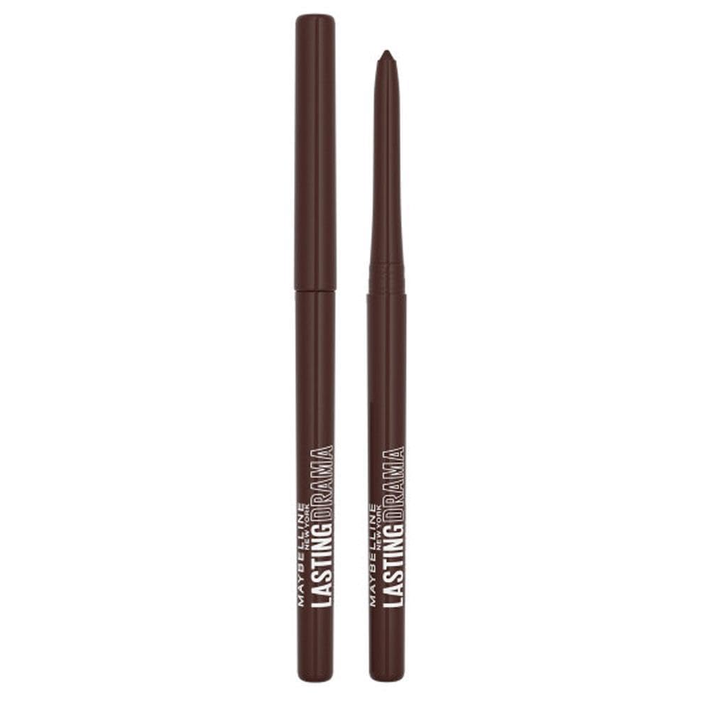 Maybelline New York Lasting Drama Eyeliner Stift – Brown Sugar – wasserfest, automatische Spitze, mattes Puderd Finish