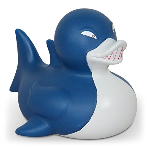 Lilalu 8.5 cm Shark Duck Toy (Multi-Colour)