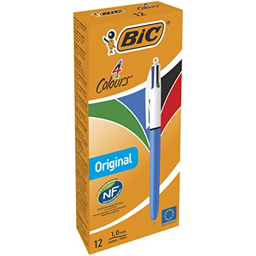BIC 4 Colours Original Długopis mix AST Pudełko 12szt