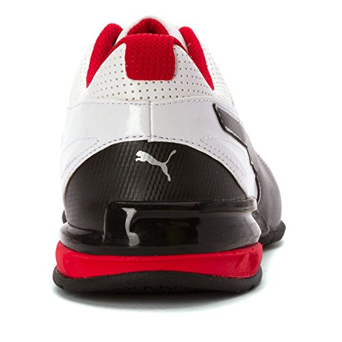 Image of New Puma Men's Tazon 6 Running Shoe White /Blk /Silver 10