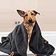 KinHwa Hunde Handtuch groß，Microfaser Hundehandtuch Extra SaugfäHig Schnell Trockend Weich und bequem，Badetuch FüR Hunde Und Katzen 76cm X 127cm 1 Pack （Grau ）