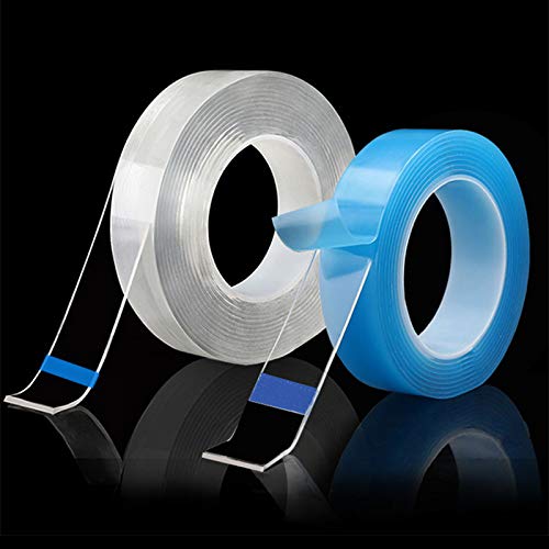 Fita adesiva dupla face MENGXI lavável Nano Tape reutilizável Nano Gel para colar fotos pôster, cons