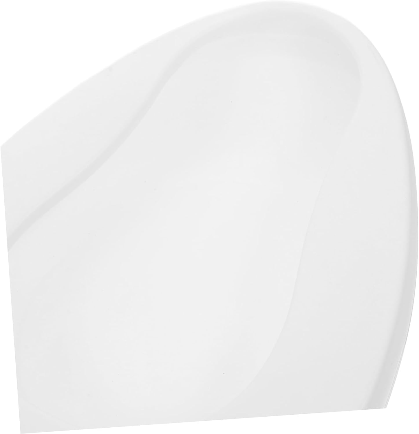 Elderly Bed Pan Portable Bedpans for Children Men Women Spill Proof Urinal for Bedridden Home Care White