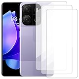 Damolong Screen Protector Compatible with Tecno Pop 7 BF6(6.6 Inch) [3 Pack] Glass Screen Protector Suitable for Tecno Pop 7 Pro BF7, Tempered Glass Protective Film