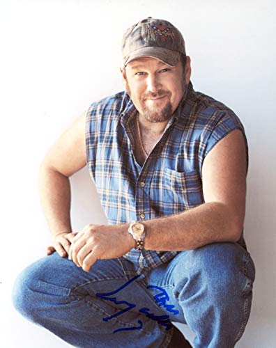 Larry The Cable Guy AUTOGRAPH Signed 8x10 Photo C ACOA