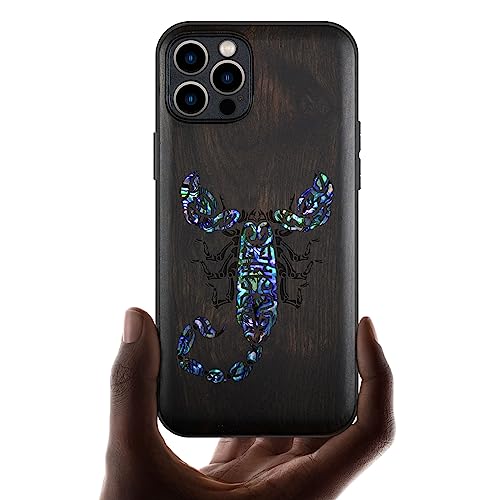 Carveit MagSafe (}OZ[t) Ή iPhone 12 Pro Max ؐ P[X, ŃCC/ۛ, VR+YȊL/VRLۊ+TPU, Phone 12 Pro Max P[X C ACtH12 Pro Max