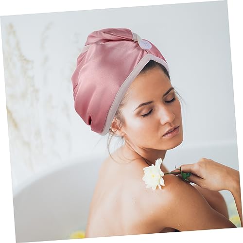 Balacoo Touca De Cabelo Seca De Veludo Cristal 3 Peças Toalha De Secagem De Cabelo Toalha De Secagem