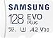 Produktbild 128 GB Micro-SD Evo Plus Speicherkarte für Samsung Galaxy A03s, A04s, A53 Smartphones + Digi Wipe Cleaning Cloth (128 GB)