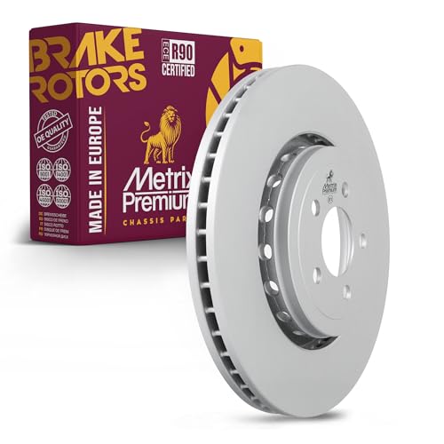 Metrix Premium Chassis Parts 370 mm Coated Brake Rotor Fits Dodge Charger