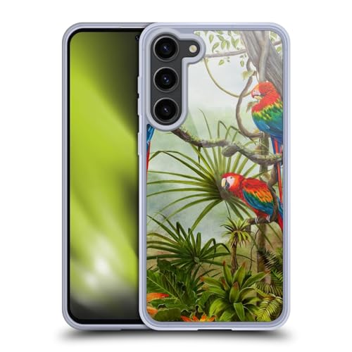 Funda de gel Samsung Galaxy S23+ 5G silicona suave Lisa Sparling pájaros naturaleza