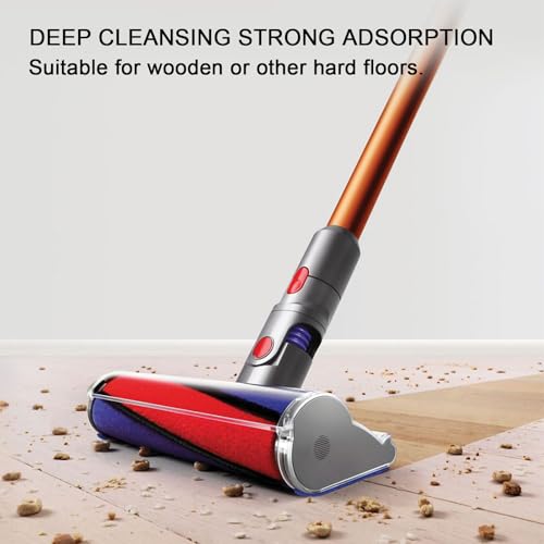 Garbage fighter Soft Roller Cleaner Head for V7 V8 V10 V11 Cordless Vacuum – Fluffy Floor Attachment Replacement for Hardwood, Tile, and Low-Pile Carpet by Garbage fighter - Image 5