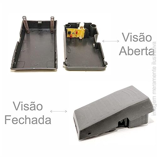 Pedal Acelerador Eletrônico com controle de Velocidade para Maquinas Singer FASHION-220v
