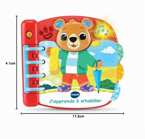 Vtech Baby Livre J'apprends A 'habiller - vue 10