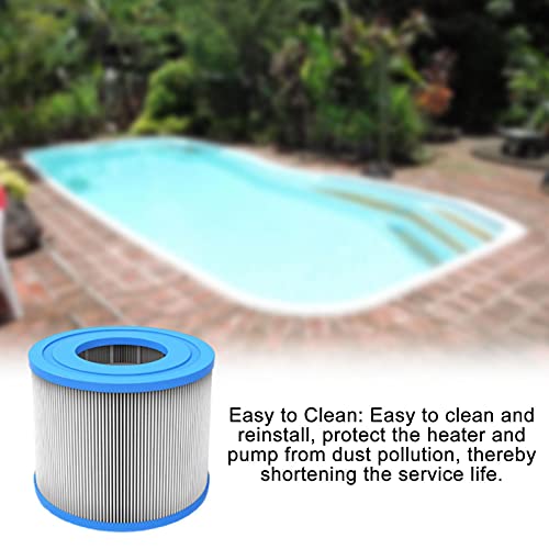 Cartucho de filtro de piscina, tipo de filtro fácil para piscina, filtro de banheira de hidromassage