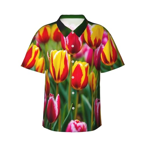 Chemise hawaïenne homme aux finitions soignées, short d'été et haut chic EdWal