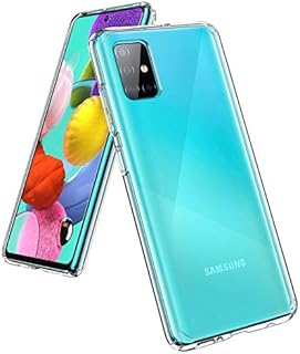 UNBREAKcable Case for Samsung Galaxy A51- Ultra Clear Samsung A51 Case 6.5 Inches Hard PC Back & Soft Silicon Bumper Protective Phone Case for Samsung Galaxy A51 - Transparent