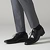 Clarks Men's Tilden Cap Oxford, Black Black Leather, 9 UK #5