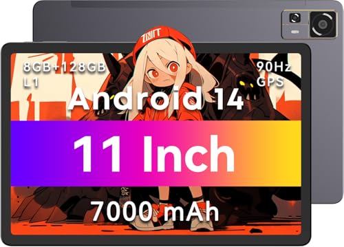 �^�u���b�g 11�C���`wi-fi���f�� Android 14 ��^�^�u���b�gCHUWI AuPad 8GB RAM+128GB+512GB microSD�g���ASnapdragon 685 8�R�A60Hz Widevine L1�Ή��A 7000mAh 19