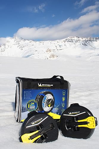 MICHELIN FAST GRIP Schneekette 90 | Mit Schnell-Befestigungssystem | Reifen Schneeketten | 2 Stück
