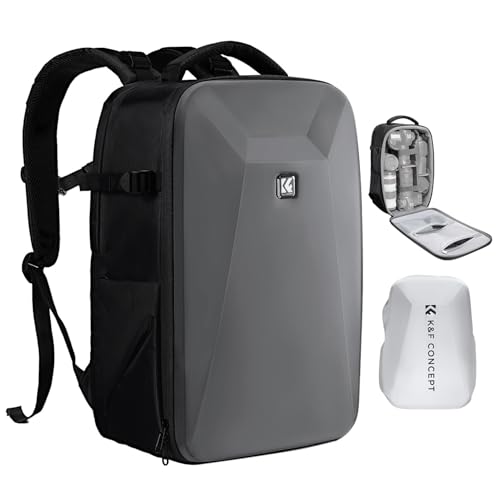 K&F CONCEPT Zaino Fotografico Antiurto Impermeabile con Scomparto per Laptop