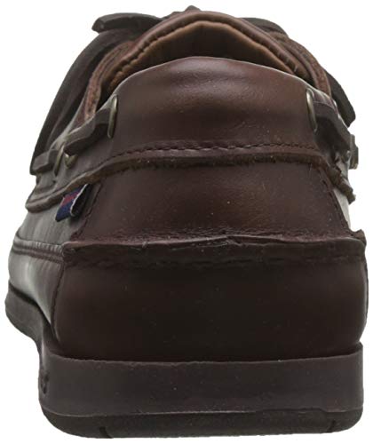 Image of Sebago Endeavor Waterproof Boat Moccasins - All Leather Moccasins for Men with Canoe Moc, Leather Lining, 360 Laces, Non-slip Soles