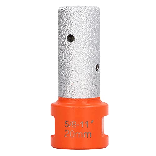 Broca de fresado de diamante, Broca de fresado revestida, Fresa de moldeo de recorte de ampliación de agujeros para piedra de cuarzo de granito para Ampliación de amoladora de azulejos(25mm)