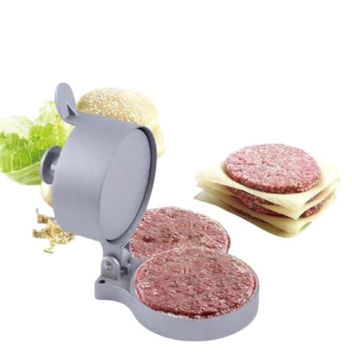 Prensa profesional para hamburguesas de aluminio fundido miniatura 3