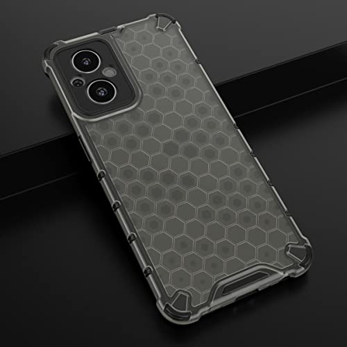 Image of Glasgow Back Case Cover Compatible with Oppo F21 Pro 5G (Stylish Design) - Black