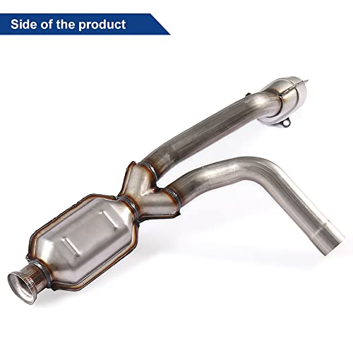 Boardroad Catalytic Converters Direct-Fit Stainless Steel For 09-14 Chevy Silverado Suburban 1500 Tahoe Avalanche / 10-13 Escalade / 09-14 Gmc Sierra 1500 Yukon Xl 1500 #TOP7