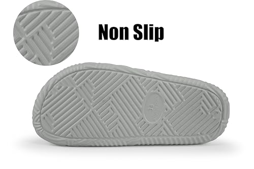 Image of Weweya Slides for Women and Men - Bathroom Shower Shoes - Non Slip House Slippers - Lightweight Beach Sandals