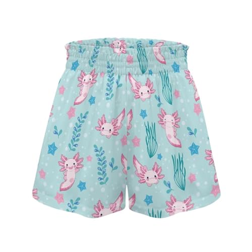 Girls' Quick Dry Athletic Short High Waisted Flowy Shorts with Pocket4