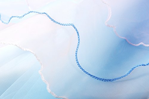 Jerrisapparel Flower Girls Unicorn Costume Pageant Princess Party Dress (5 Years, Blue) #TOP5