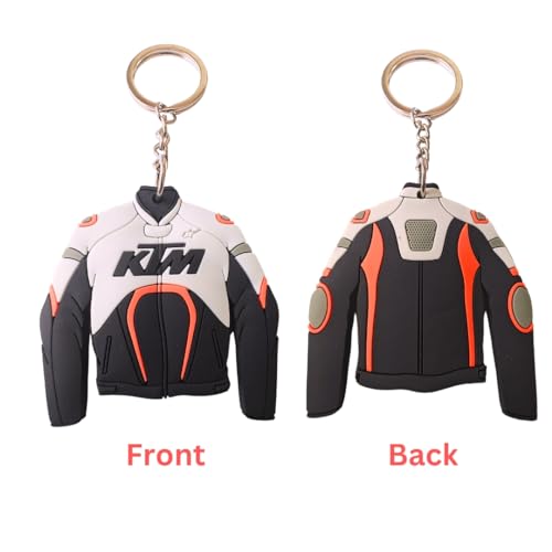 Image of Yaa Catchy PREMIUM LEATHER & Metal Locking Hook Antirust KeyChain Bike Compatible with KTM Unique Stylish look For Men Women Keyring Rc Duke 250 Duke 390
