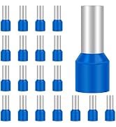 100 sztuk tulejek kablowych 16 mm² niebieskie, Hanibos tulejki kablowe asortyment tulejek kablowych Is...