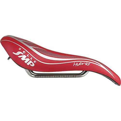 Selle Smp Unisex's Hybrid Saddle, Red, Medium #TOP1