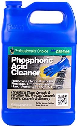 Miracle Sealants PHOSGAL4 Phosphoric Acid Cleaners, Gallon, 128 Fl Oz